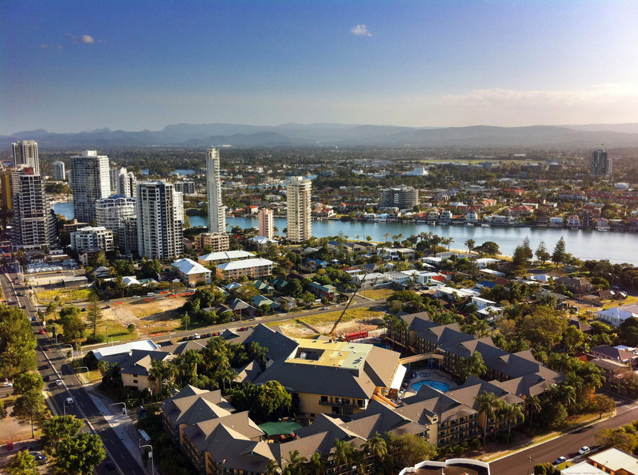 Surfers Paradise from above 02