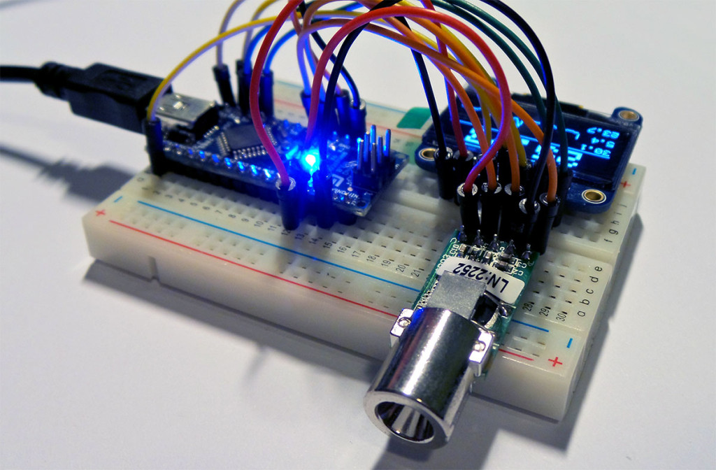 Infrared thermometer sensor