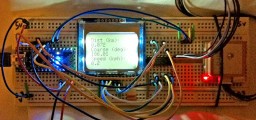 GPS and compass project - Breadboard prototype