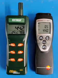 Extech CO250 vs. Testo 315-3 Comparison